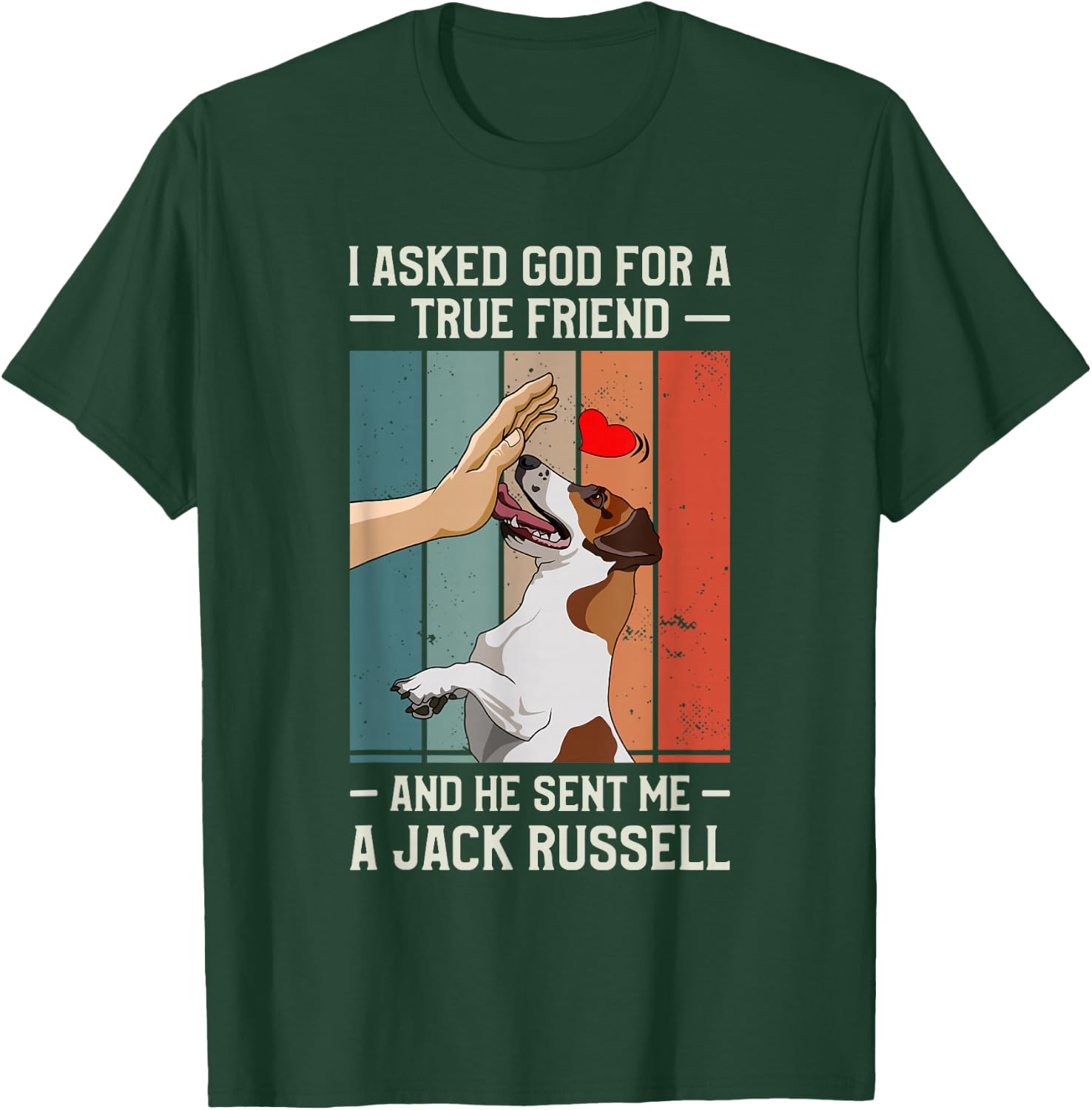 Jack Russell Terrier Jack Russells Dog T-Shirt - T-Shirt | Forest