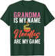 Grandma is my name Noodles are my Game Noodles Grandma T-Shirt - T-Shirt | Forest