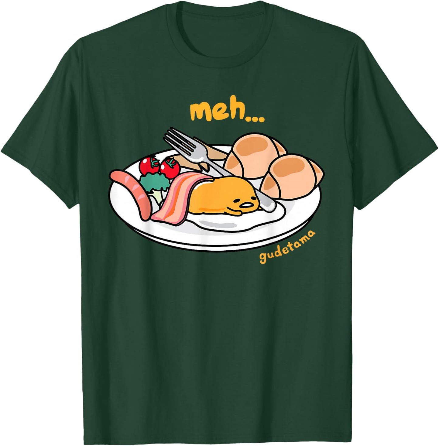 Gudetama "Meh" Breakfast Shirt T-Shirt - T-Shirt | Forest
