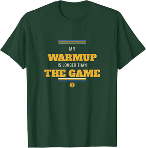 Old Man Basketball My Warmup is Longer Than The Game T-Shirt - T-Shirt | Forest