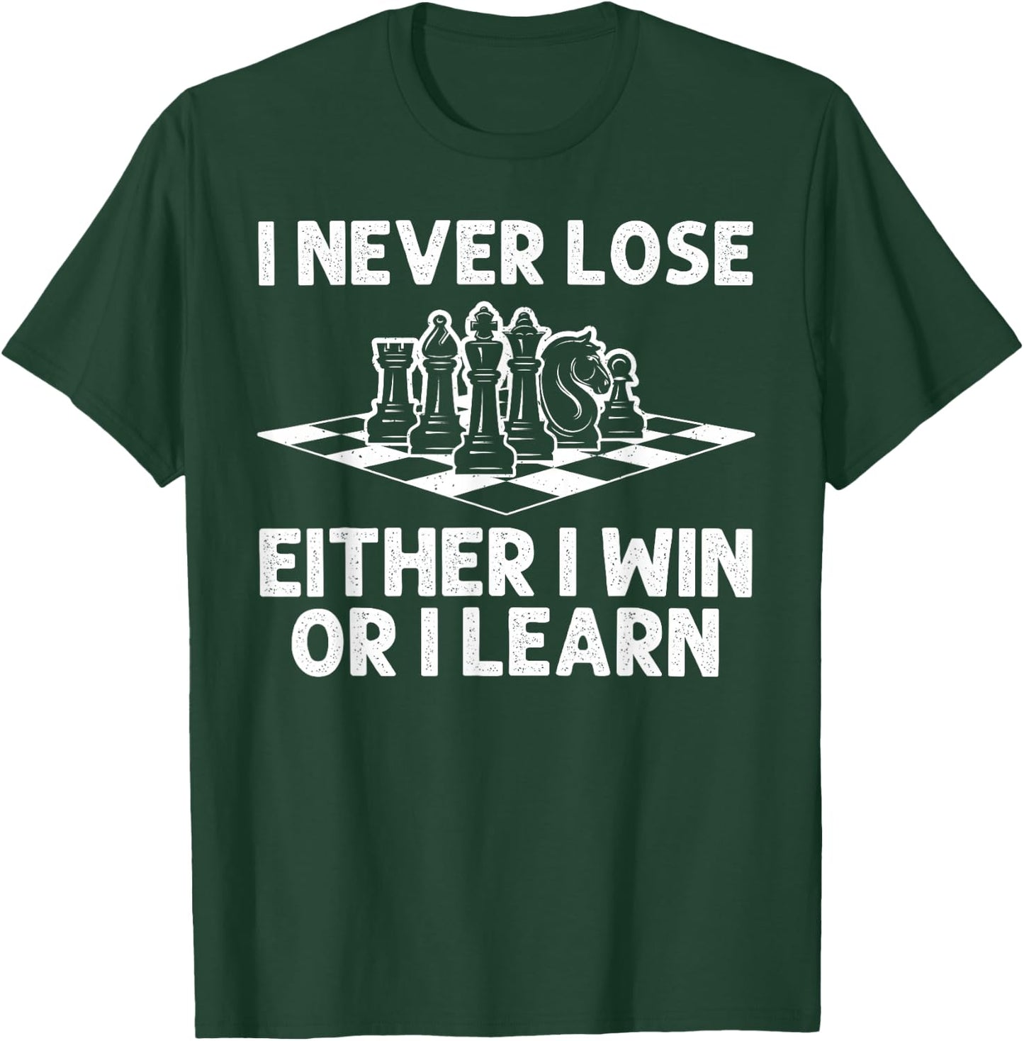 Cool Chess Design Women Chess Lover Chess Player T-Shirt - T-Shirt | Forest