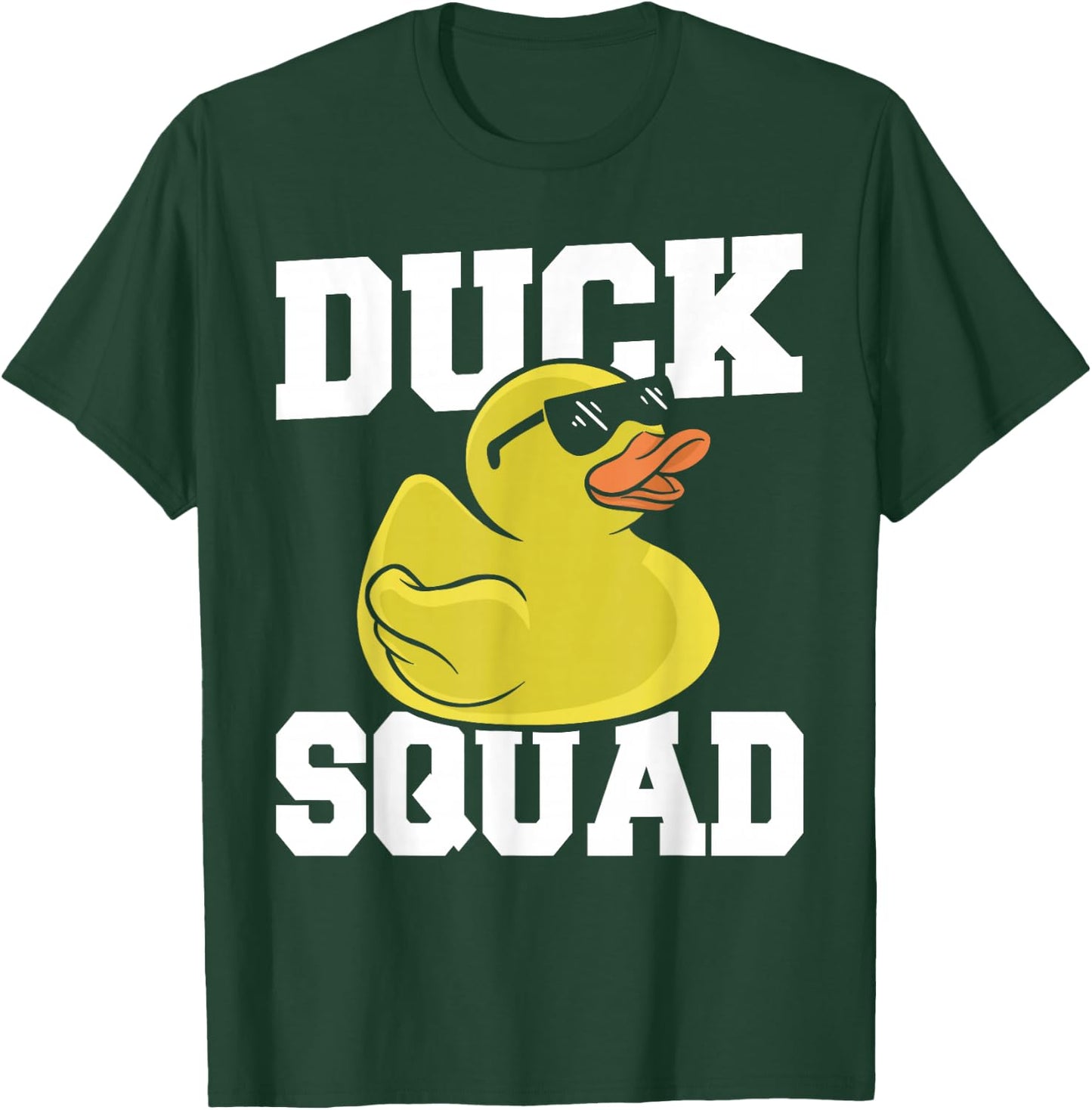 Rubber Ducky Family Rubber Duck Squad T-Shirt - T-Shirt | Forest
