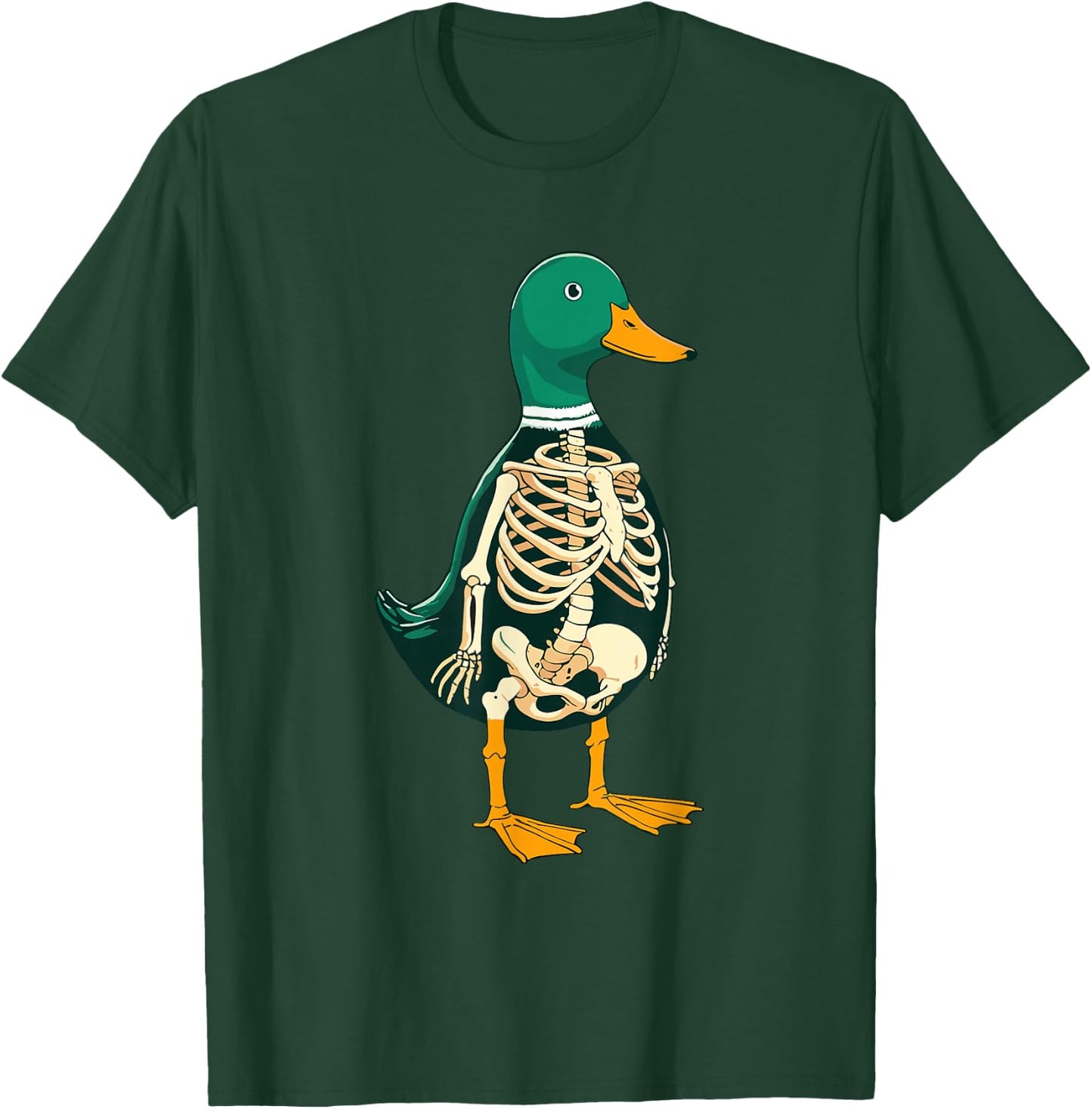 X-ray Duck Body Anatomy Radiography Radiologist Skeleton T-Shirt - T-Shirt | Forest