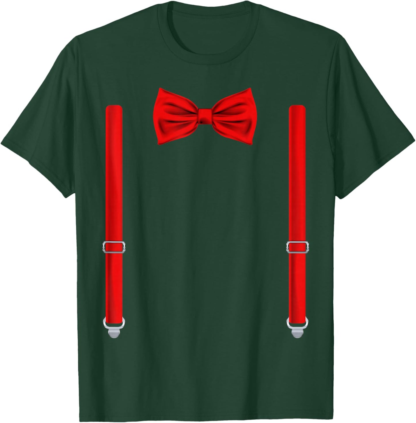 Bow Tie with Straps for Wedding and Special Occasions T-Shirt - T-Shirt | Forest