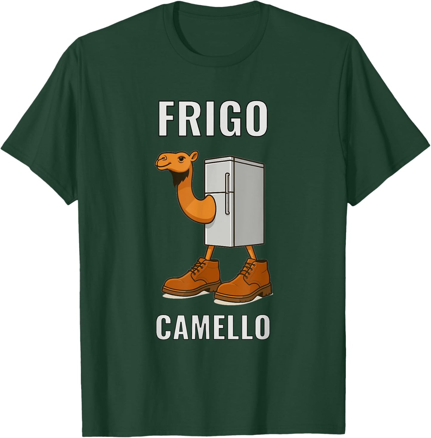 Frigo Camello Italian Absurd Meme Animal Mashup T-Shirt - T-Shirt | Forest