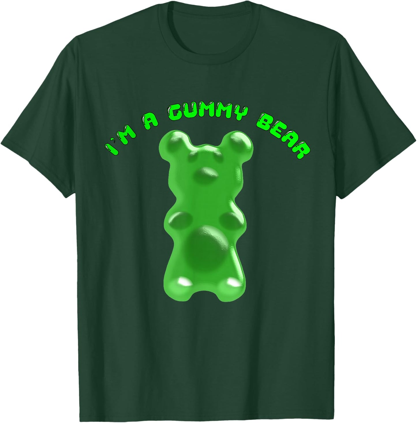 Funny Cute Kids I'm a Gummy Bear Gift T-Shirt - T-Shirt | Forest