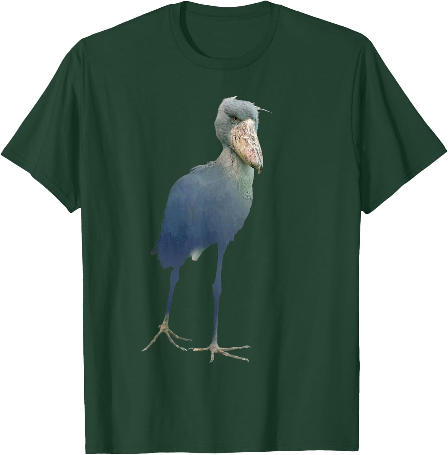 Schuhschnabel Abu Markub Bird Funny , black T-Shirt - T-Shirt | Forest