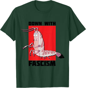 Rick and Morty Shrimp Adult Cartoon Fashion T-Shirt - T-Shirt | Forest