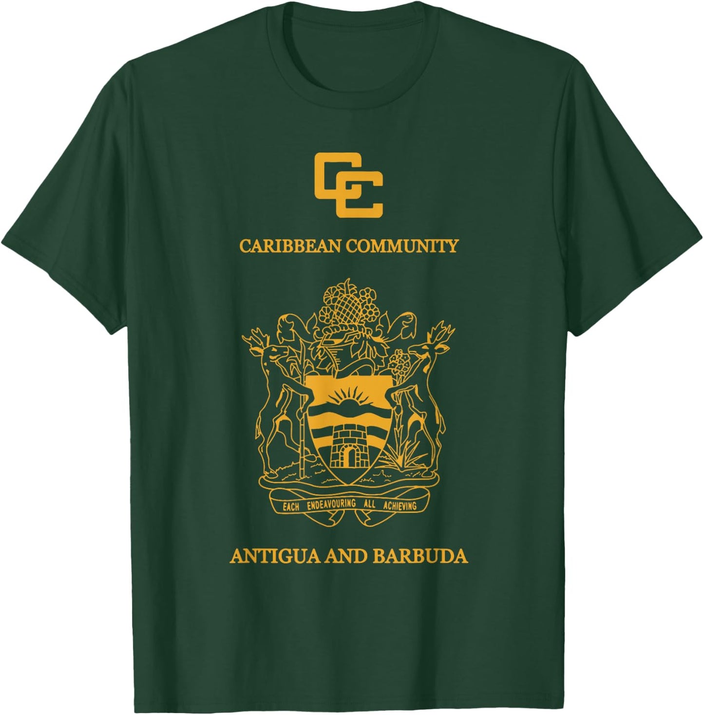 Antigua and Barbuda,Antigua and Barbuda passport. T-Shirt - T-Shirt | Forest