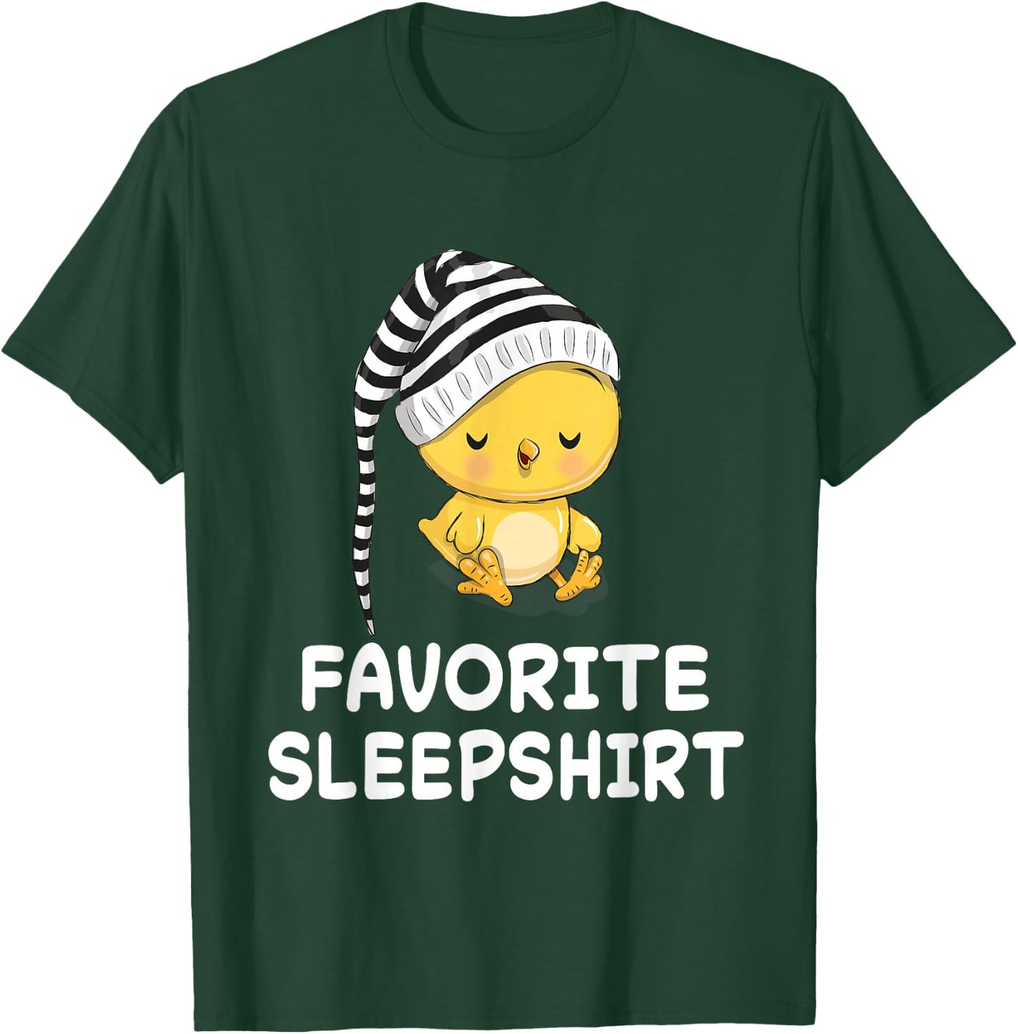 Chick and Chicken Sleepwear Pyjamas, Black, S T-Shirt - T-Shirt | Forest