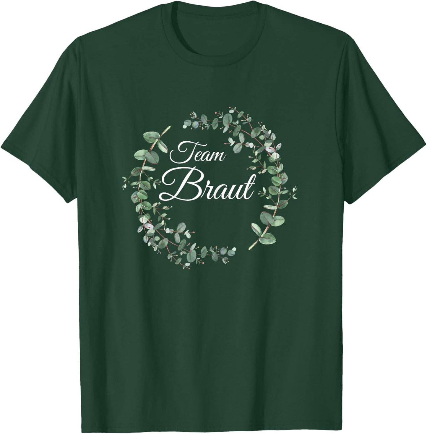 JGA Junggesellenabschied Kostüm Frauen Team Braut T-Shirt - T-Shirt | Forest