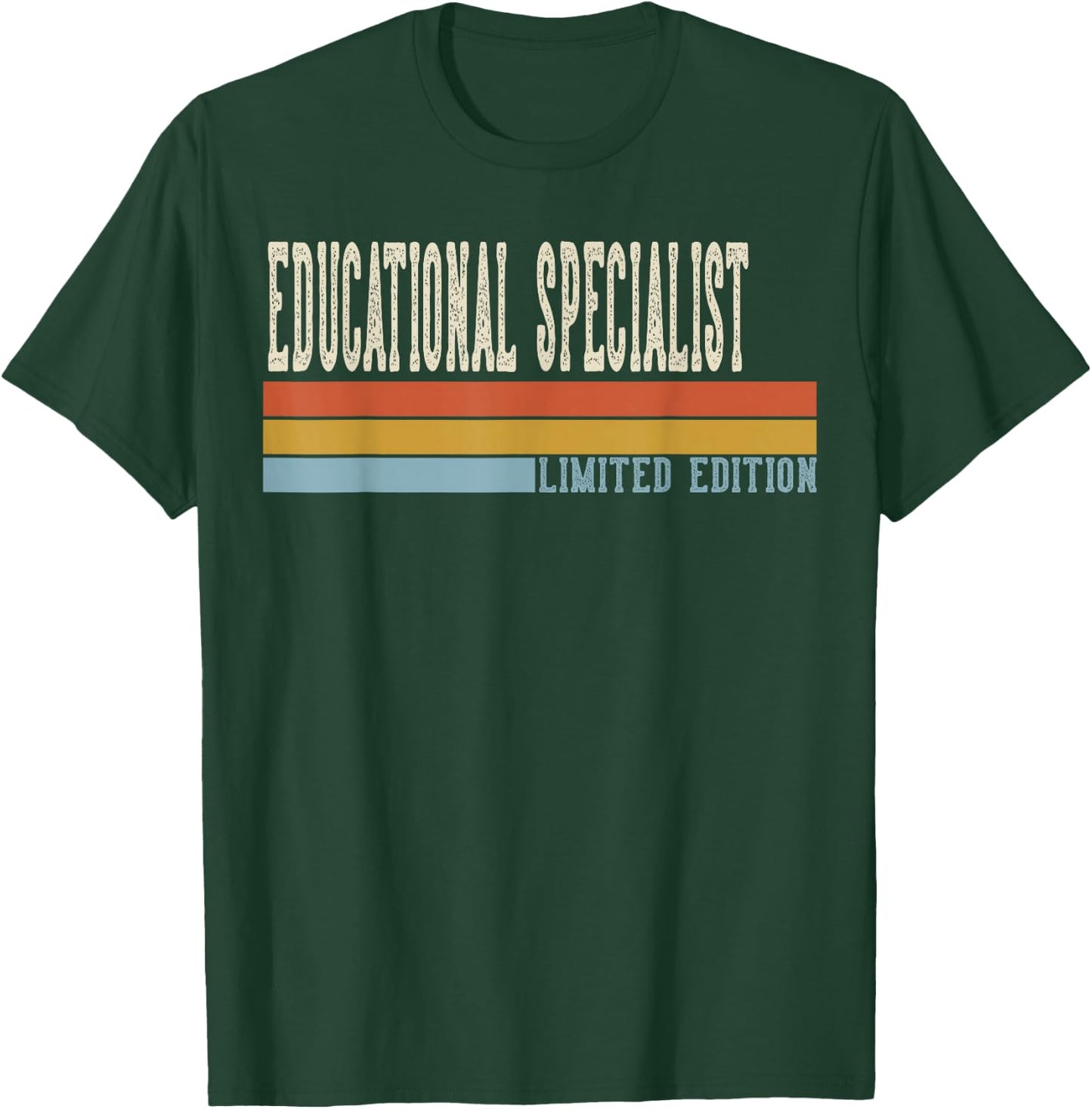 Educational Specialist Week Vintage Back to School Day T-Shirt - T-Shirt | Forest