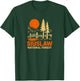 Siuslaw National Forest Vintage Style Design T-Shirt - T-Shirt | Forest