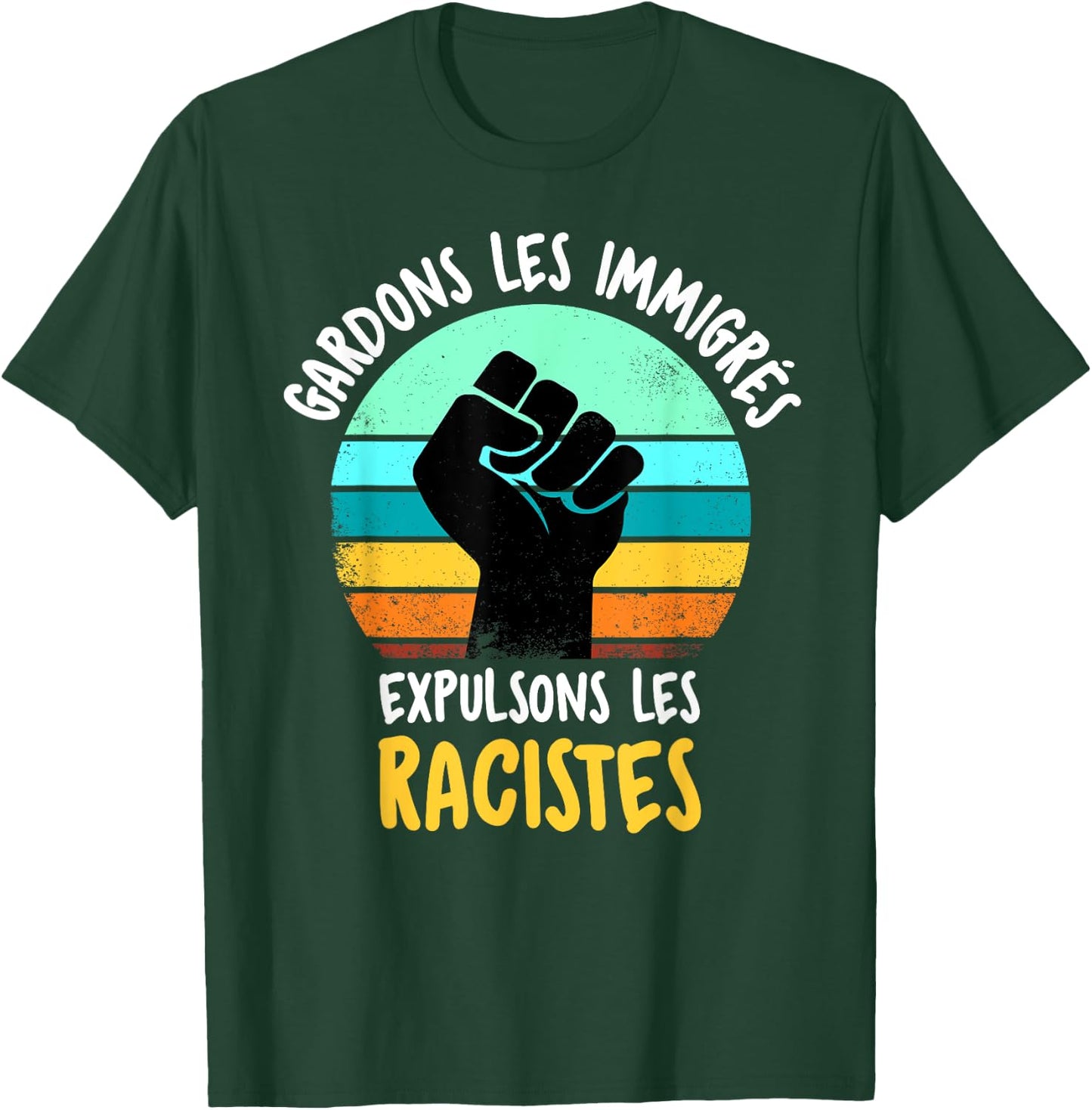 Activist Discrimination Human Rights Anti-Racism , Black, S T-Shirt - T-Shirt | Forest