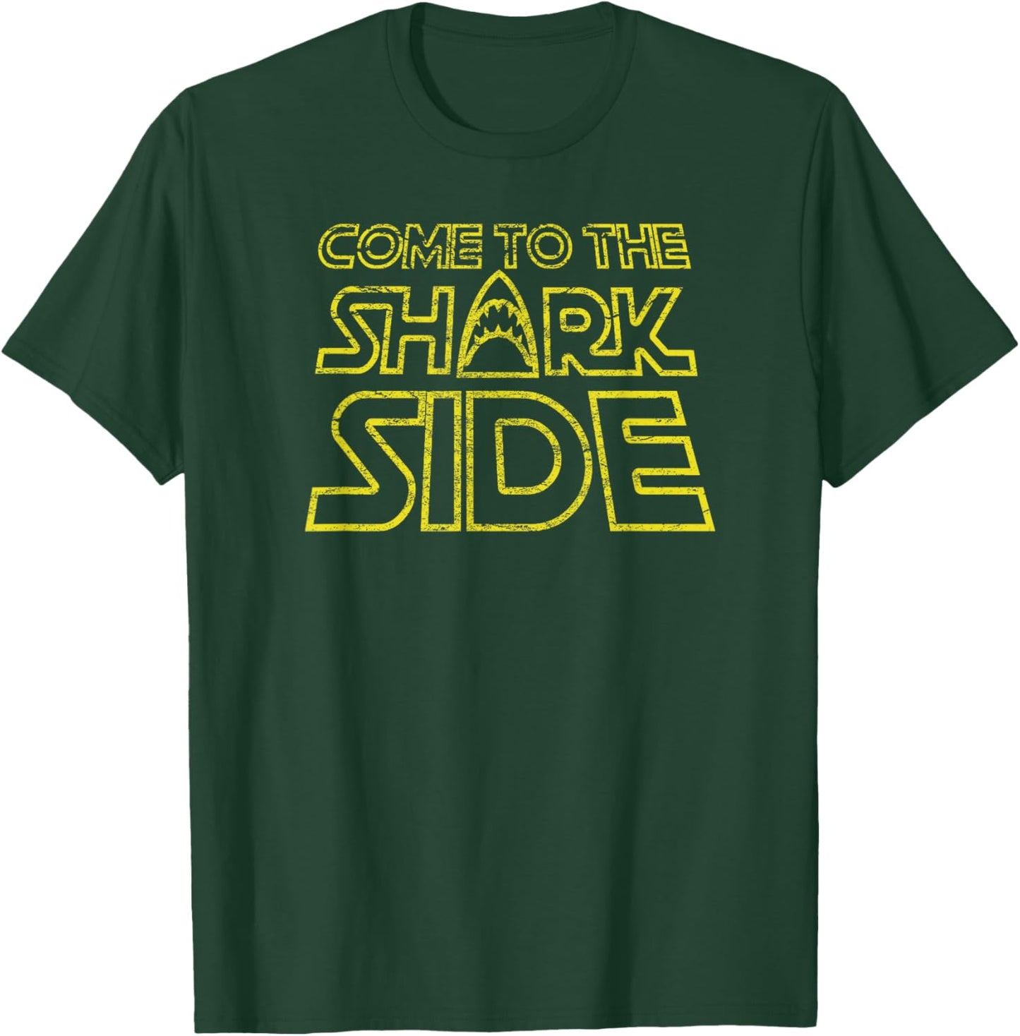 Come To The Shark Side Love Sharks Vintage Gift T-Shirt - T-Shirt | Forest