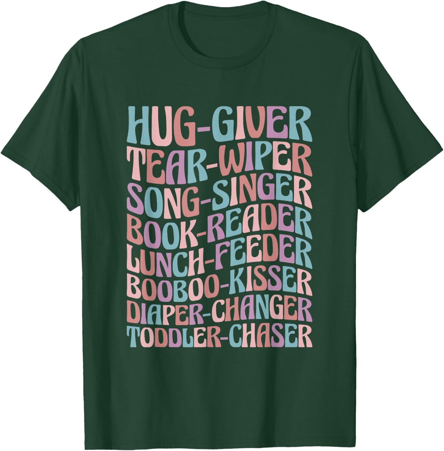 Daycare Provider Daycare Teacher Childcare Provider T-Shirt - T-Shirt | Forest