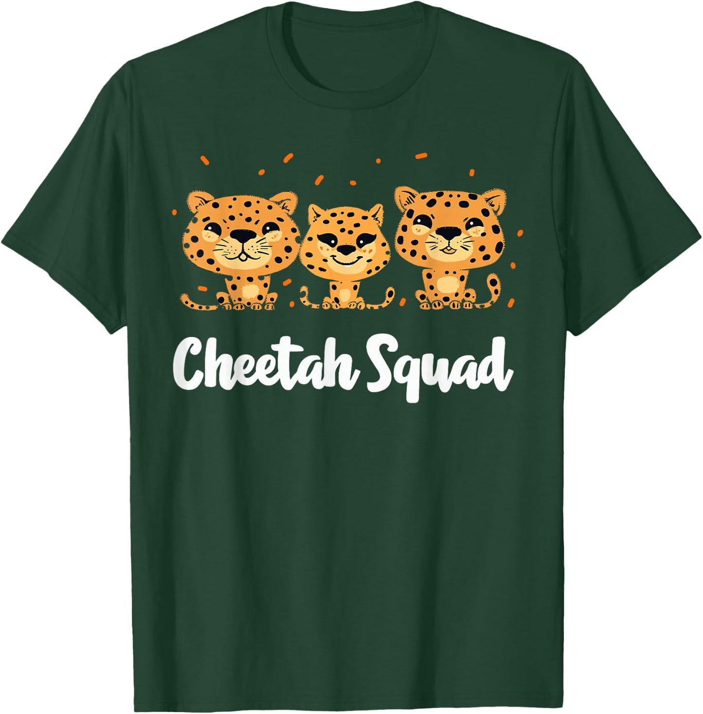 Cheetah Squad Design for Cheetah Lover Stuff | Cool Cheetah T-Shirt - T-Shirt | Forest