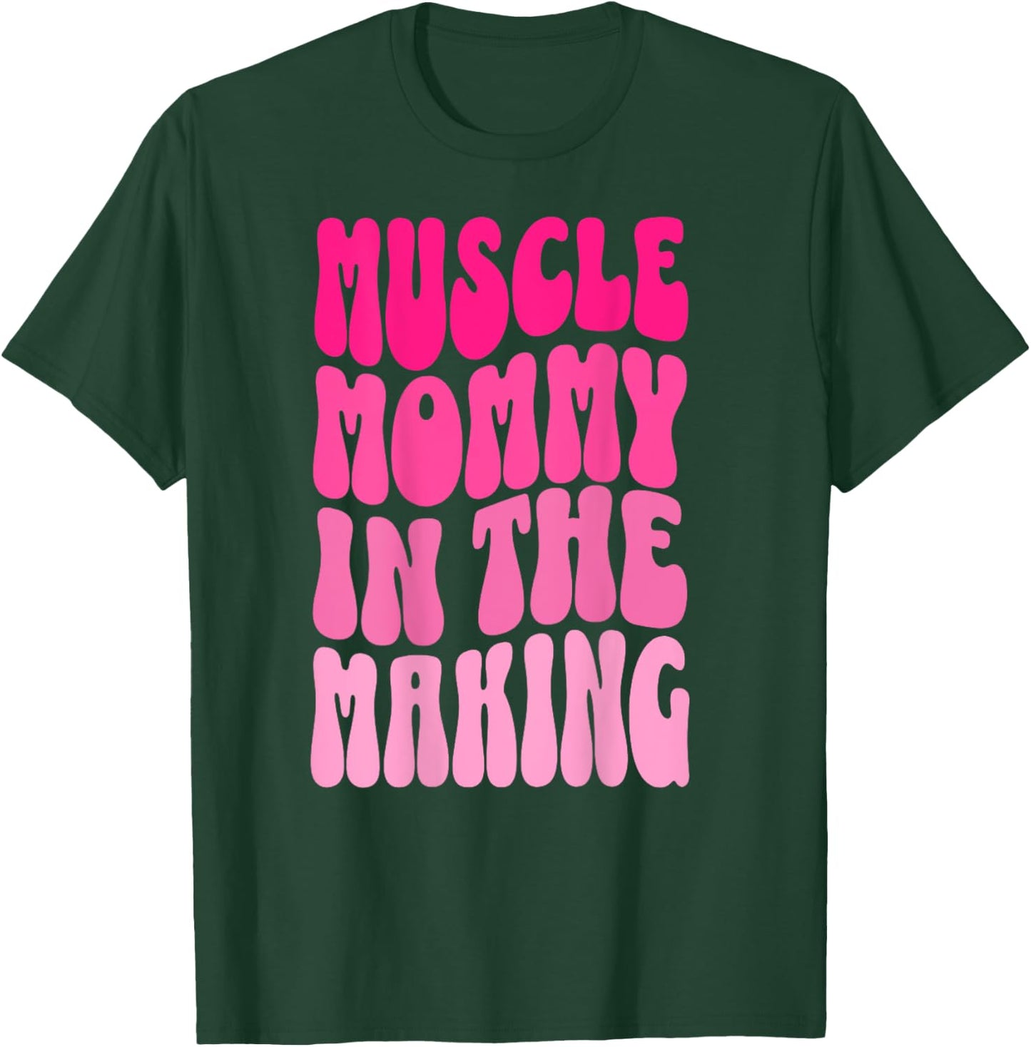Funny Fitness Gym Pump Muscle Mama In der Herstellung Humour , black T-Shirt - T-Shirt | Forest