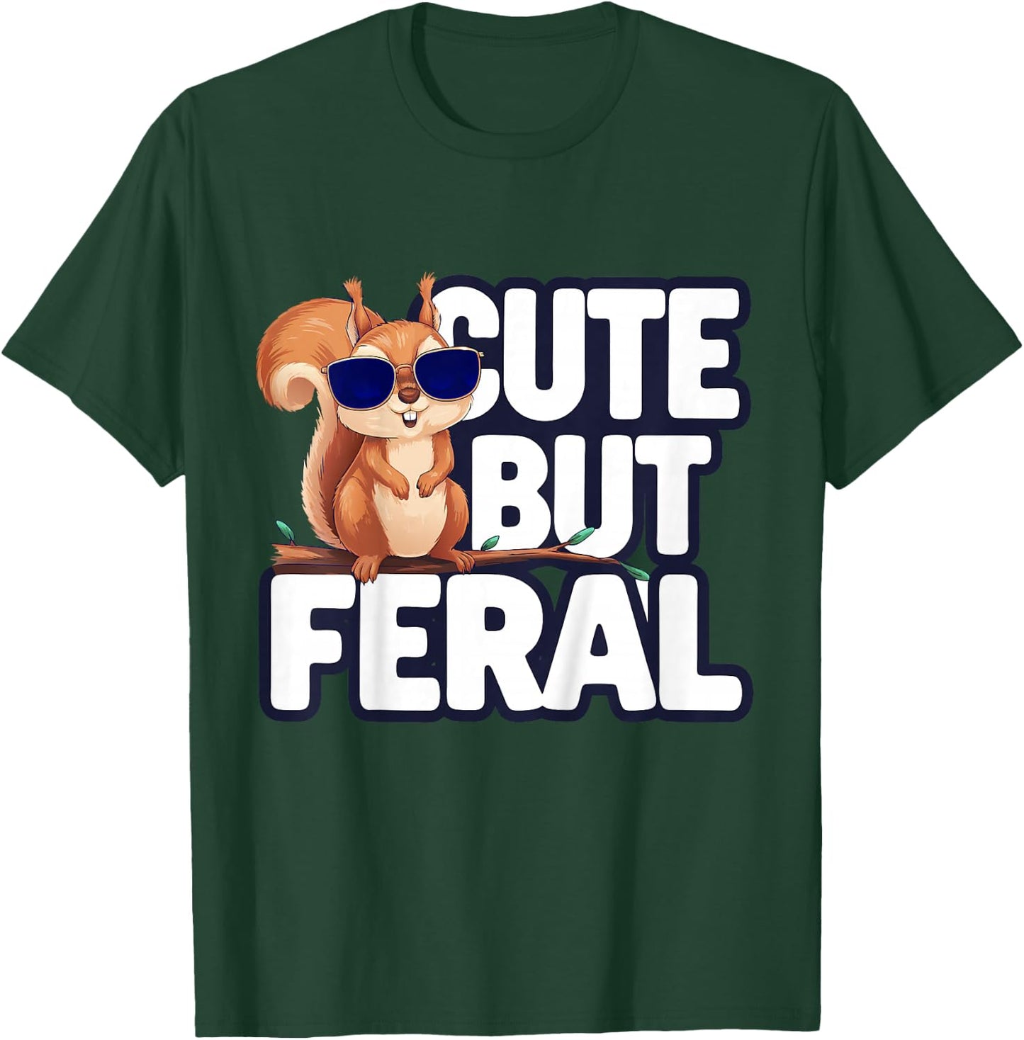 Kids Funny Squirrel Kids T-Shirt - T-Shirt | Forest