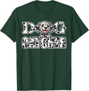Dalmatian Dog Catcher Costume Dalmation Easy Family Costume Men Women Kids T-Shirt - T-Shirt | Forest