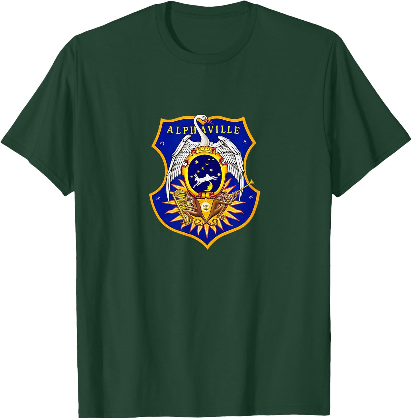 AV Swan Logo T-Shirt - T-Shirt | Forest