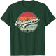 Retro Mississippi Home State MS Cool 70s Style Sunset T-Shirt - T-Shirt | Forest