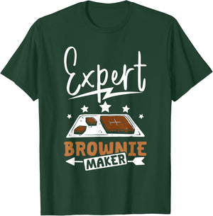 Expert brownie maker T-Shirt - T-Shirt | Forest