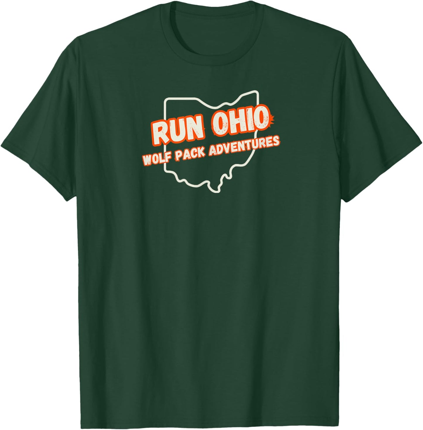 Run Ohio T-Shirt - T-Shirt | Forest