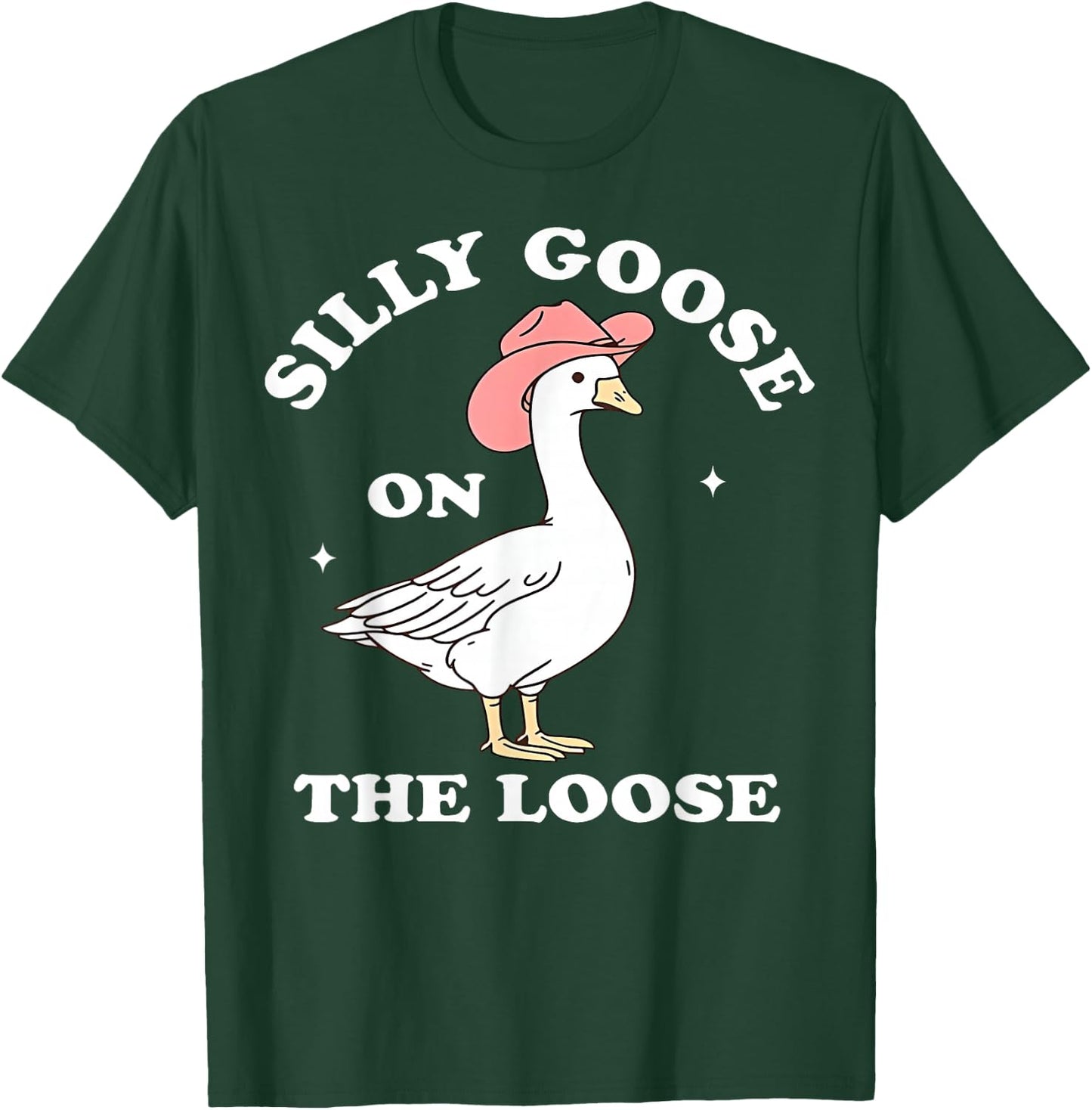 Silly Goose On The Loose T-Shirt - T-Shirt | Forest