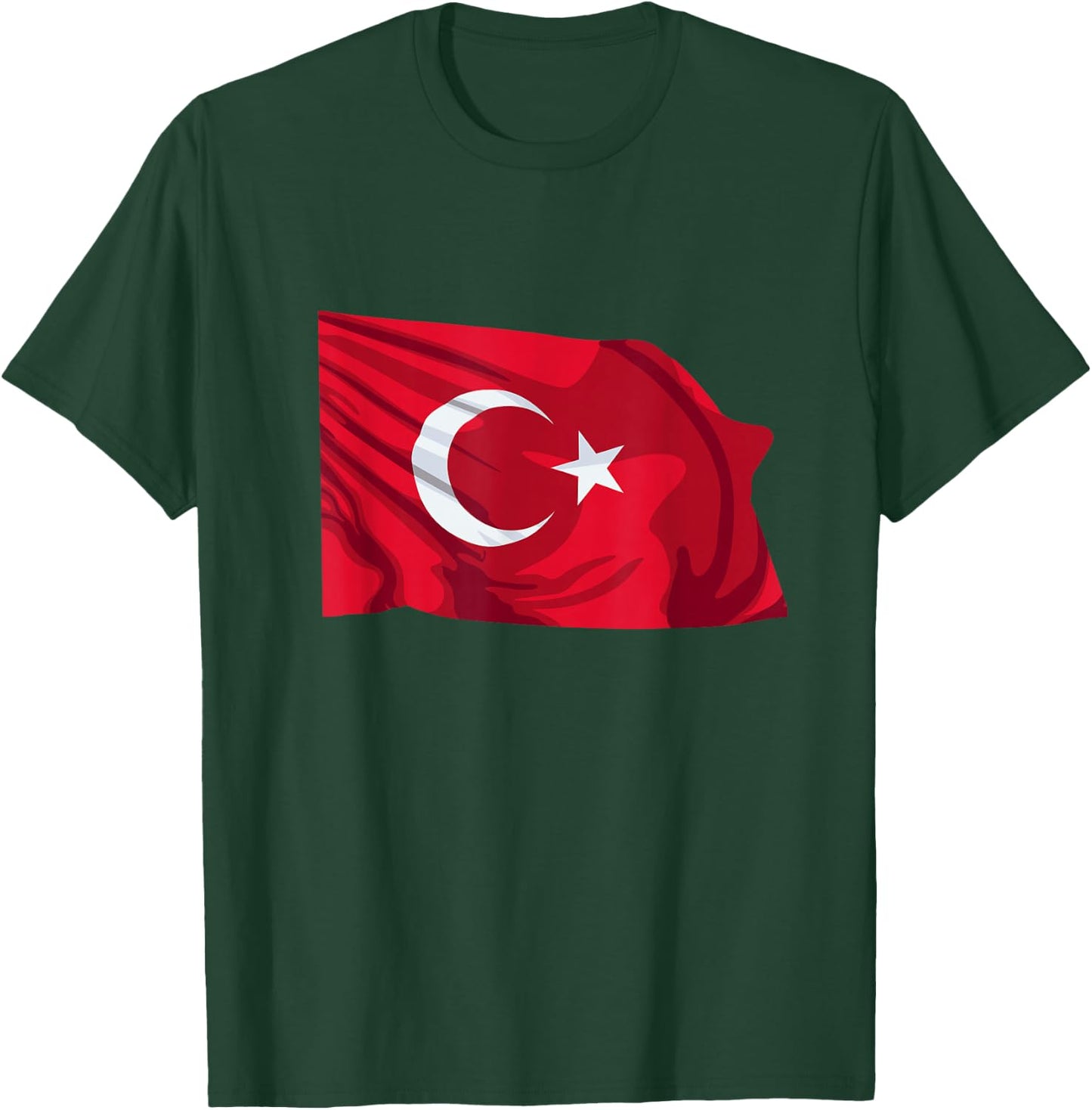 Nationalflagge der Türkei T-Shirt - T-Shirt | Forest