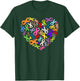 Cancer Sucks In Every Color Shirt Cancer Ribbon Colors T-Shirt - T-Shirt | Forest