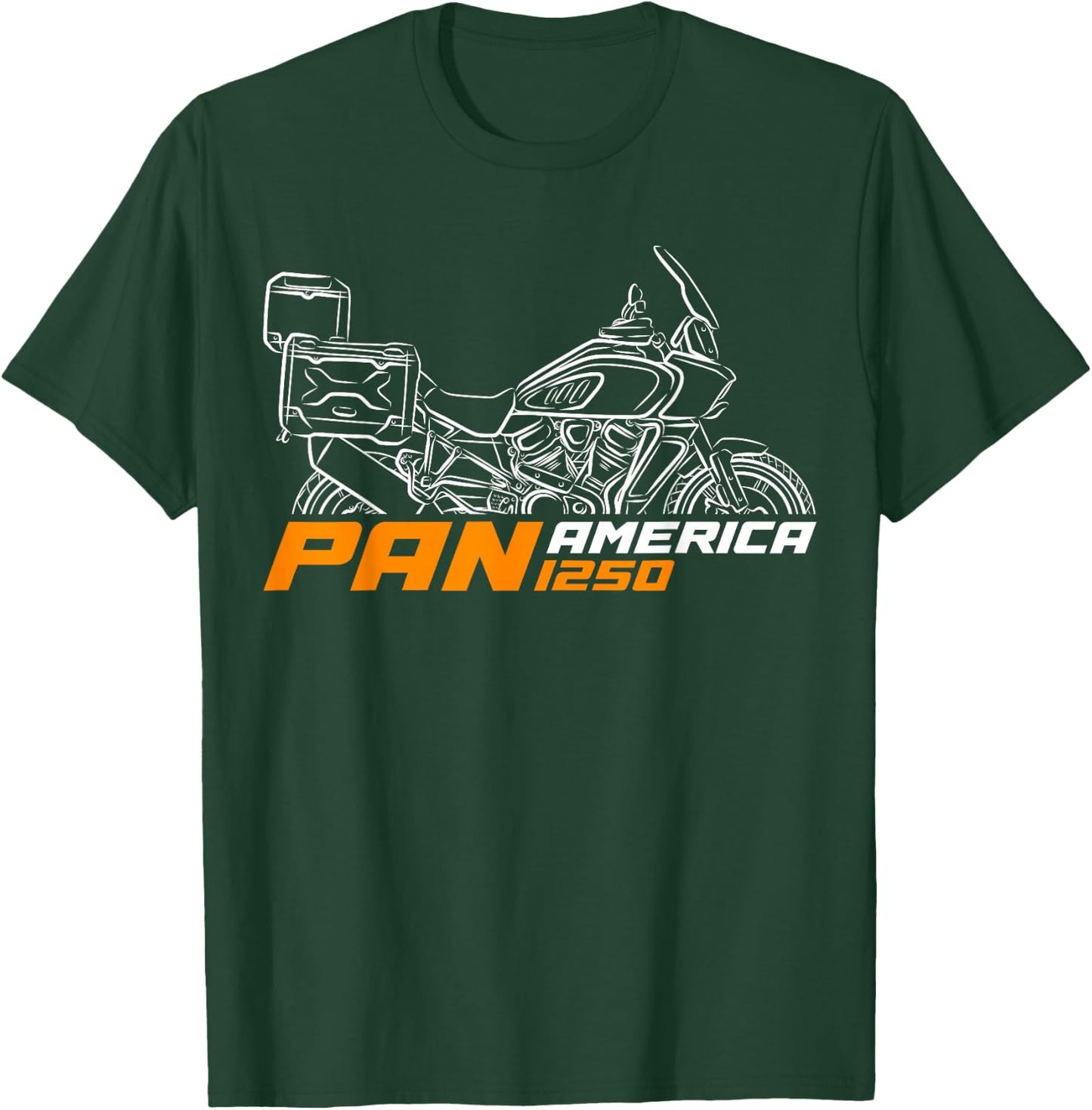 HD Pan America CVO for ADV Motorcycle Riders T-Shirt - T-Shirt | Forest