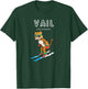 Vail Colorado - Funny Ski Tiger T-Shirt - T-Shirt | Forest