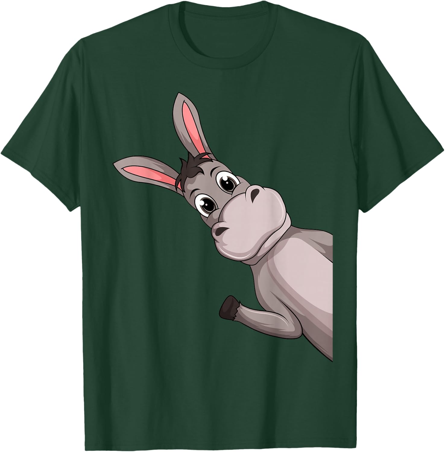 Esel Kinder Jungen Mädchen T-Shirt - T-Shirt | Forest