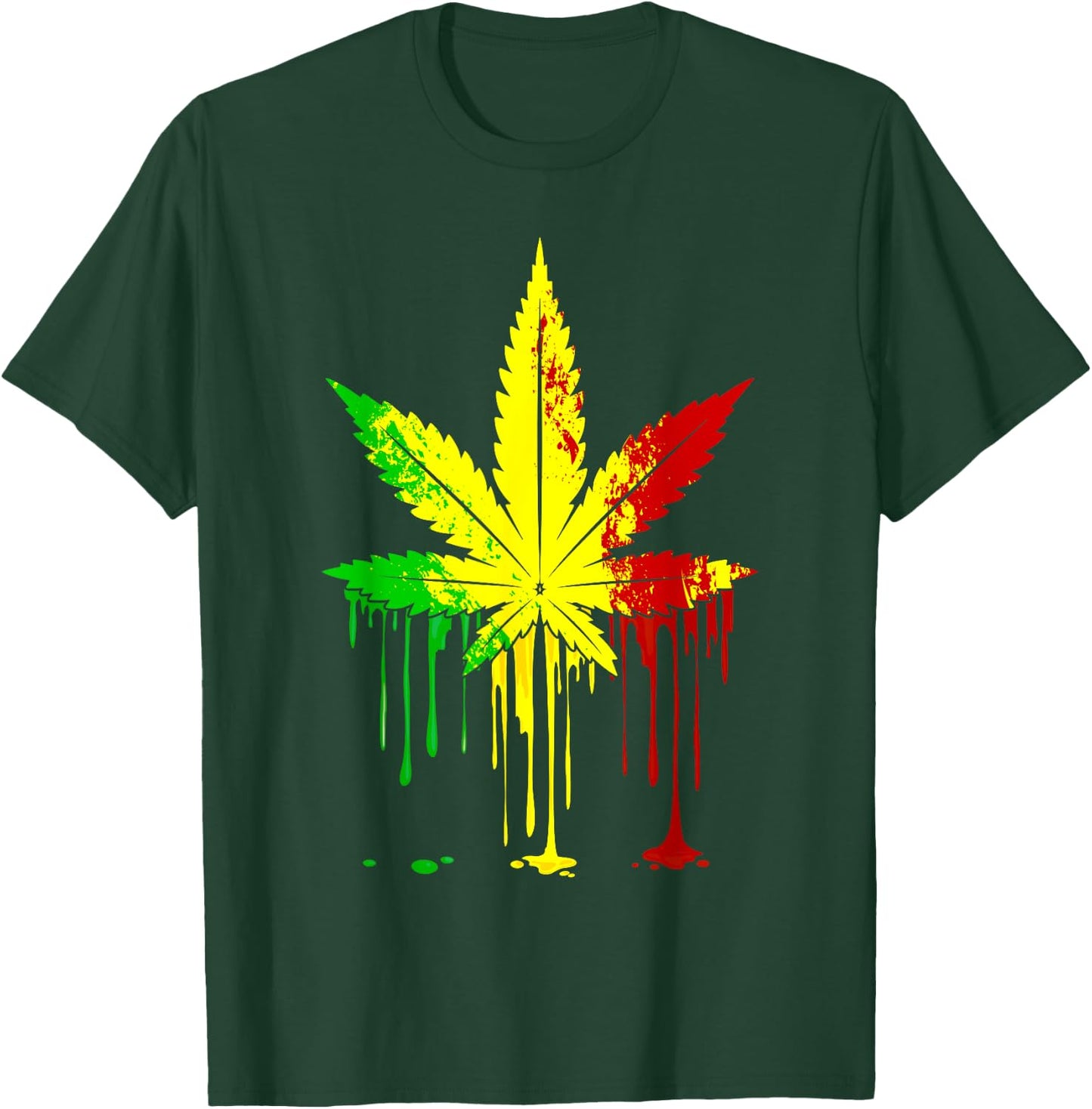 Weed Smoking Cat Kawaii Funny Marijuana Cannabis Stoner T-Shirt - T-Shirt | Forest