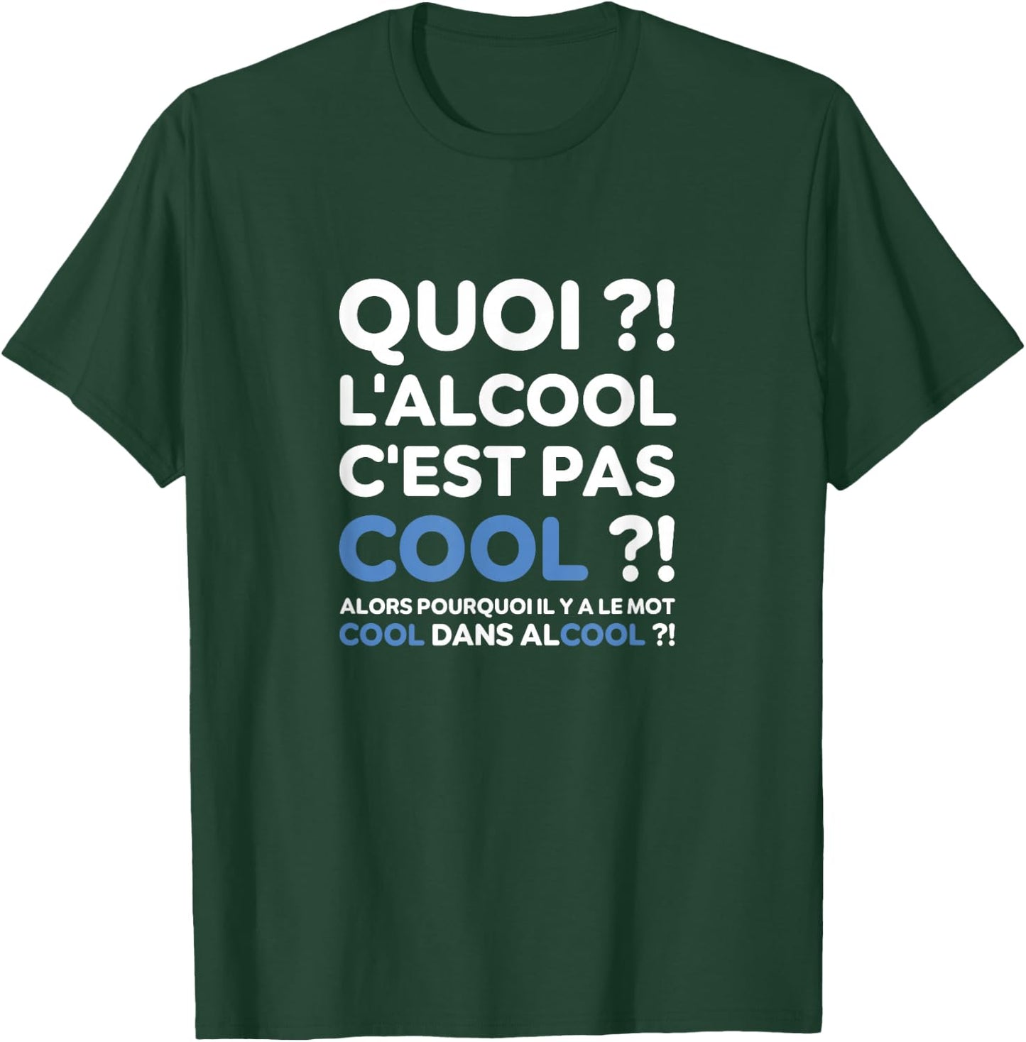 What? Alcohol Is Not Cool? Cult Replica The Torch T-Shirt - T-Shirt | Forest