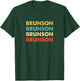 Brunson Name T-Shirt - T-Shirt | Forest