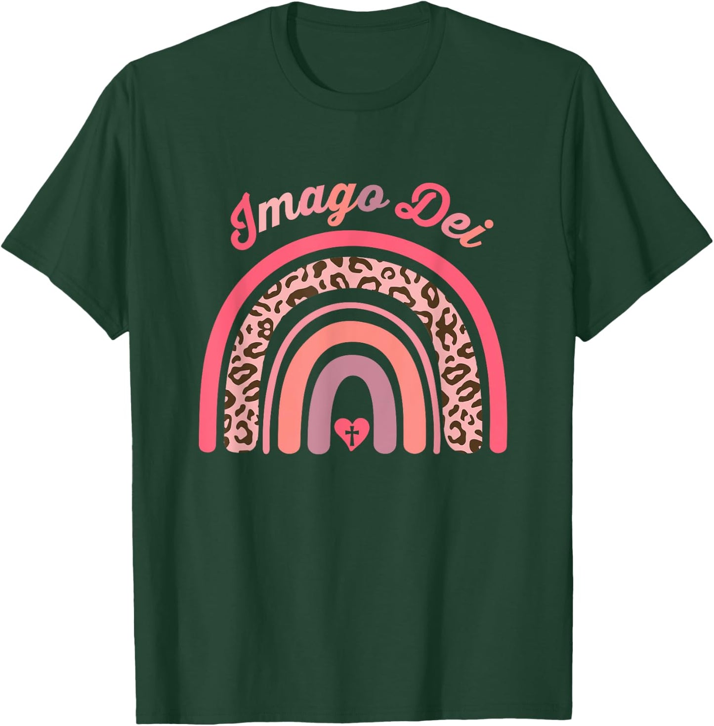Imago Dei Image Of God Genesis Bible Verse Christian Pastor T-Shirt - T-Shirt | Forest