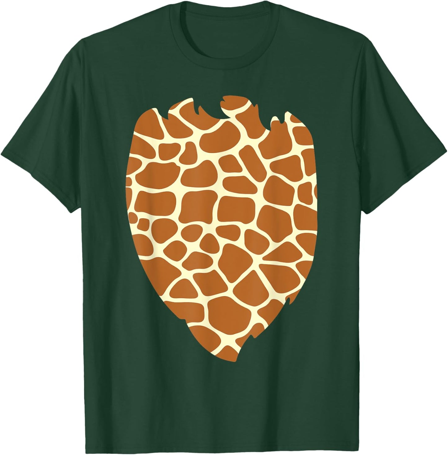 DIY Costume Child Giraffe Belly Costume Boys Girls Children , brown, s T-Shirt - T-Shirt | Forest