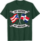 Puerto Rican and Dominican Pride Heritage Flag shirt T-Shirt - T-Shirt | Forest