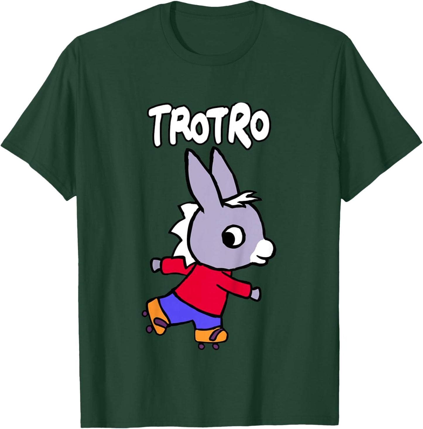 Trotro: Cute Little Donkey Learning Adventure T-Shirt - T-Shirt | Forest
