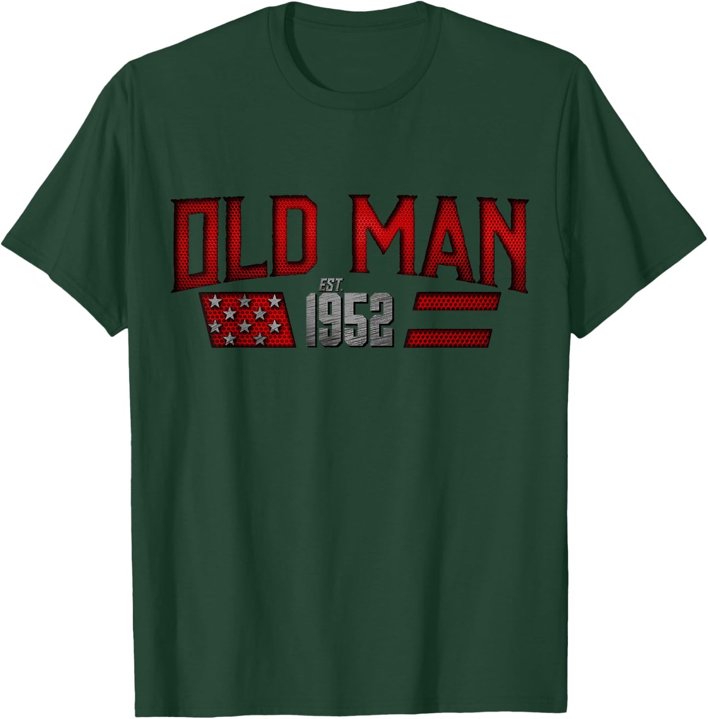 1952 Old Man Red Carbon T-Shirt - T-Shirt | Forest