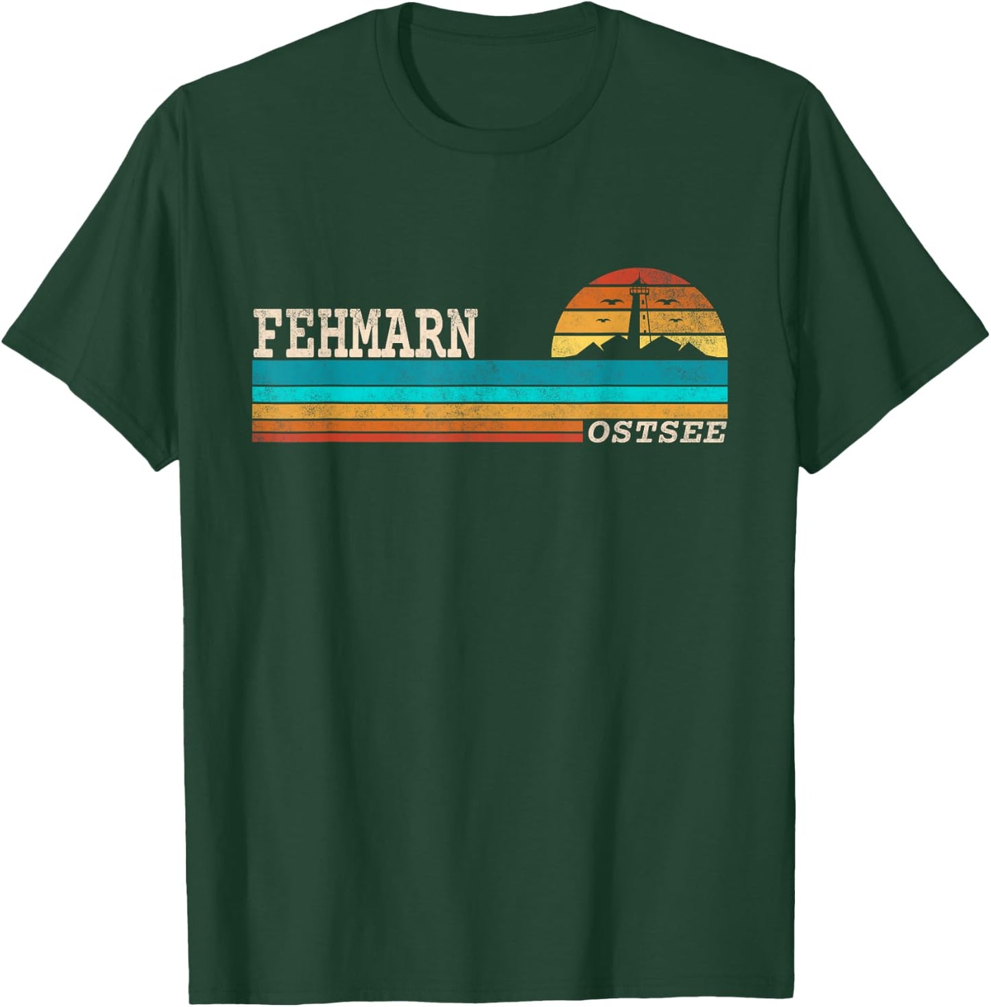 Ostseeinsel Fehmarn T-Shirt - T-Shirt | Forest