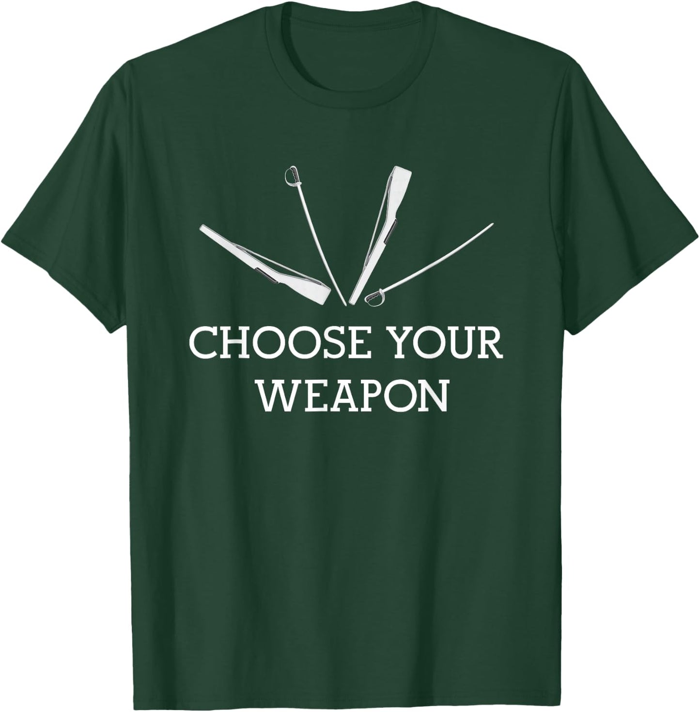 Color Guard Winter Guard Weapon T-Shirt - T-Shirt | Forest