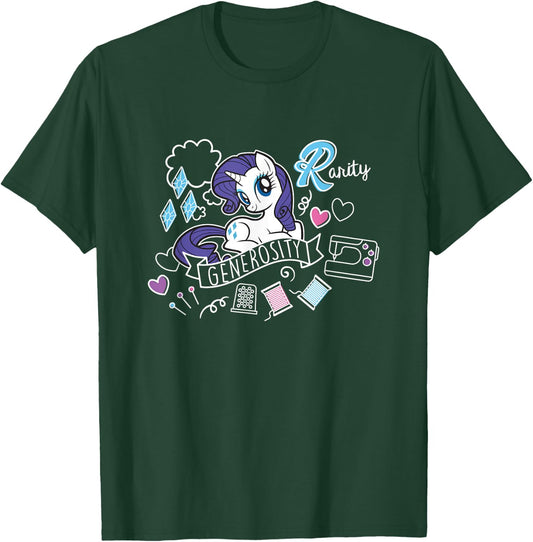 My Little Pony Rarity Full of Generosity T-Shirt - T-Shirt | Forest