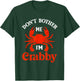 Don't Bother Me I'm Crabby Crabs Lobster T-Shirt - T-Shirt | Forest