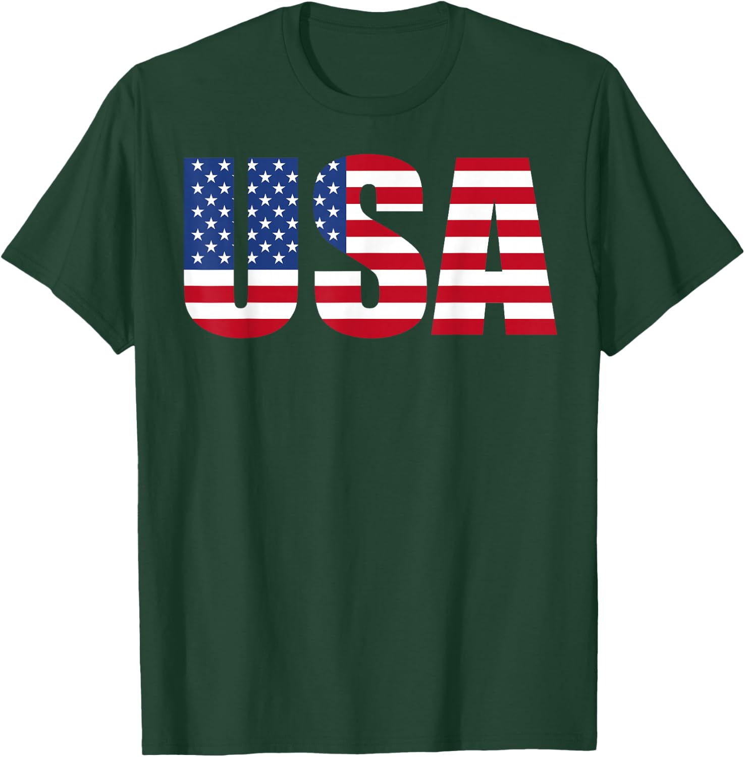 USA T-Shirt - T-Shirt | Forest
