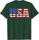 USA T-Shirt - T-Shirt | Forest