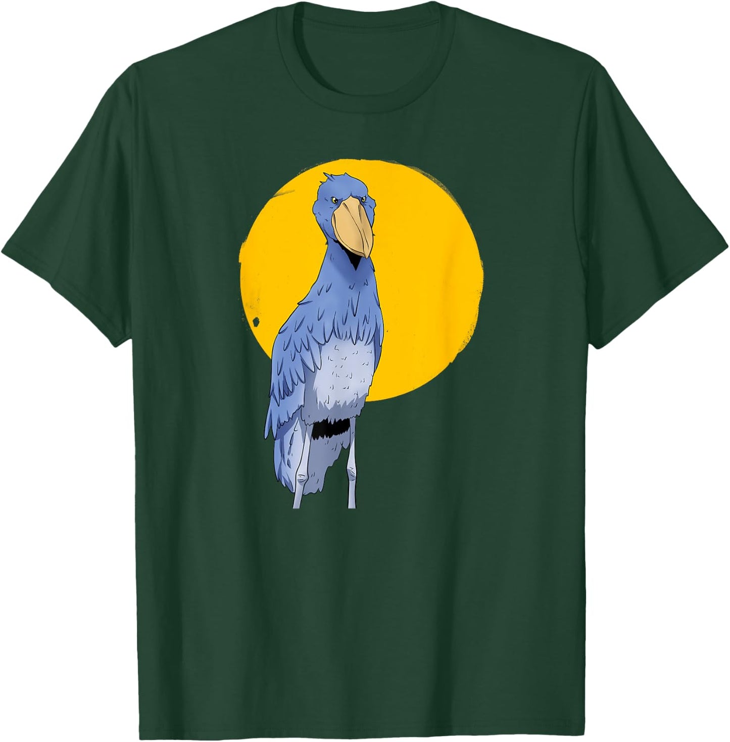 Schuhschnabel Vogel Ornithologe Walfischschnabel Tier T-Shirt - T-Shirt | Forest