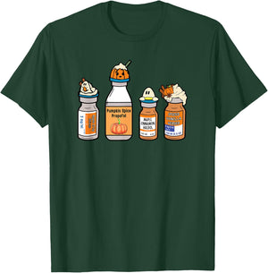 Funny Halloween Crna Pacu ER ED ICU Cricital Care Nurse T-Shirt - T-Shirt | Forest